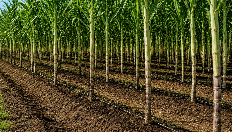 Banner Water Requirement of Sugarcane Under Drip vs Flood Irrigation