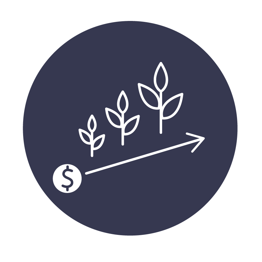 Increase land productivity by full land utilization