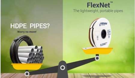 What is the Difference Between HDPE Pipes and FlexNet Pipes?